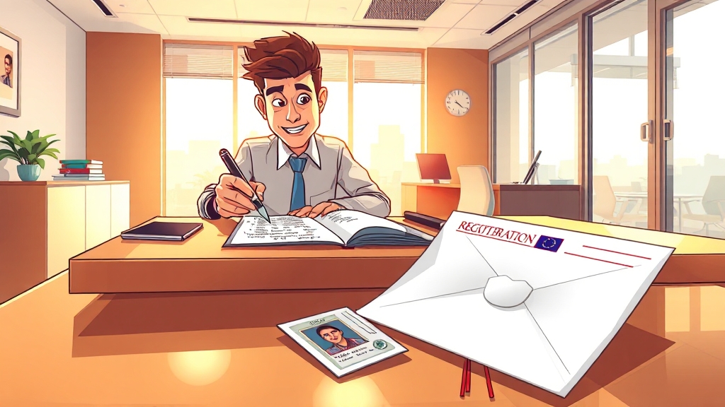 재발급, 어떤 서류가 필요할까요? (cartoon 스타일)