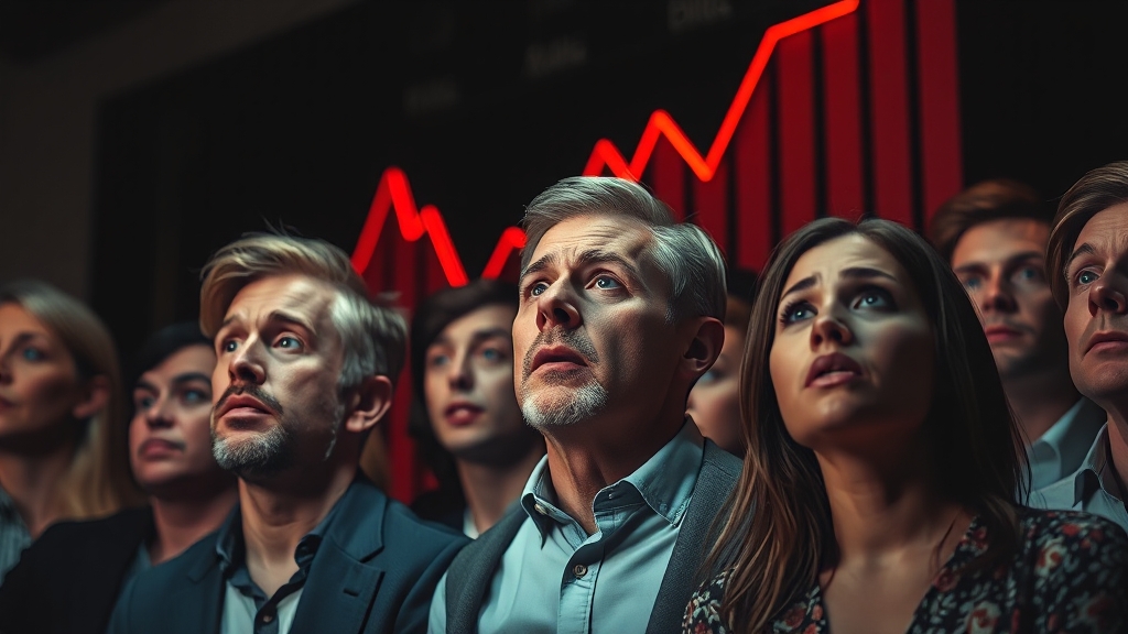 금리 상승 배경: 시장 금리 & 정책 영향 (realistic 스타일)