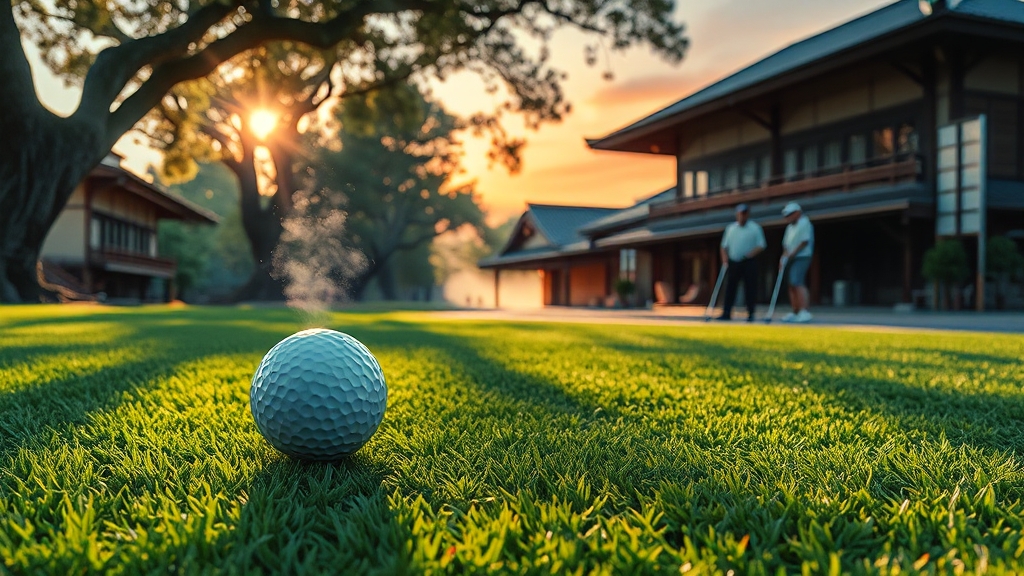 후쿠오카 골프여행 패키지 (realistic 스타일)