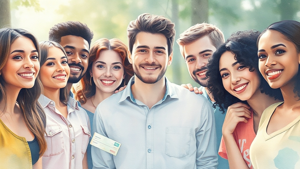 성실 상환, 더 큰 혜택으로! (watercolor 스타일)