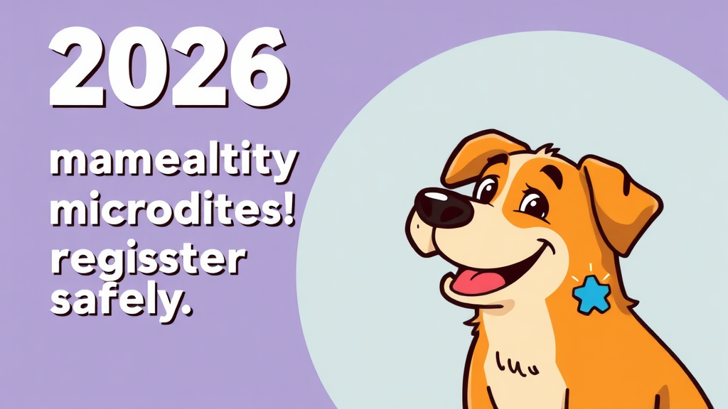 등록 관련 변경 사항 & 과태료 (cartoon 스타일)