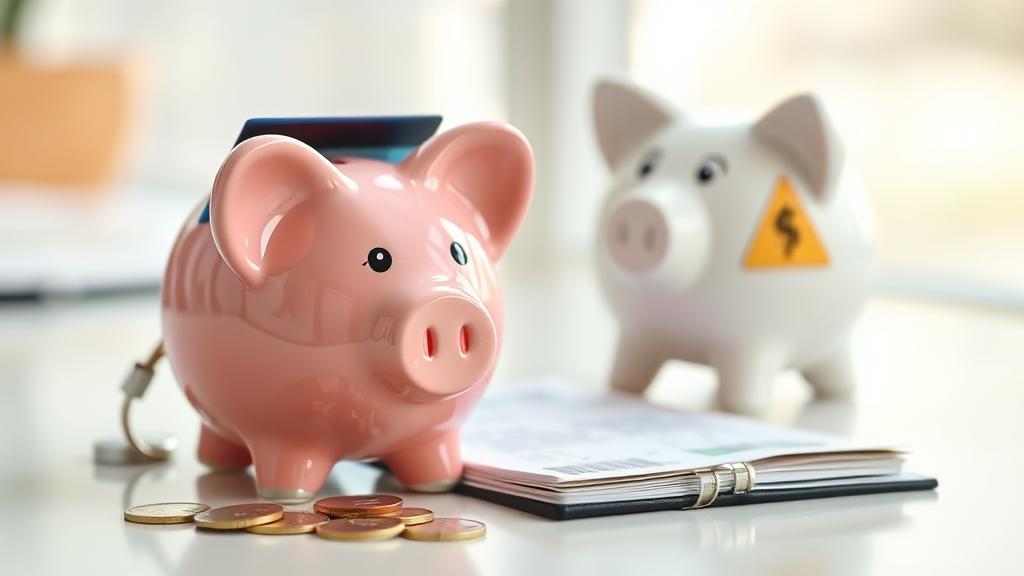 연체 예방 및 신용 관리 방법 (realistic 스타일)