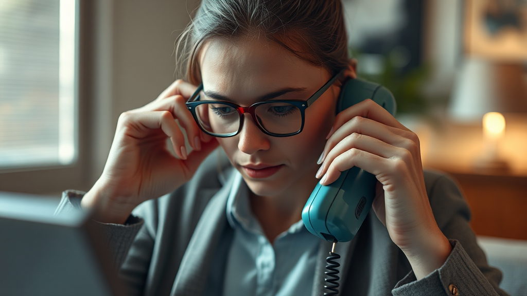 보이스피싱 신고 방법 (realistic 스타일)