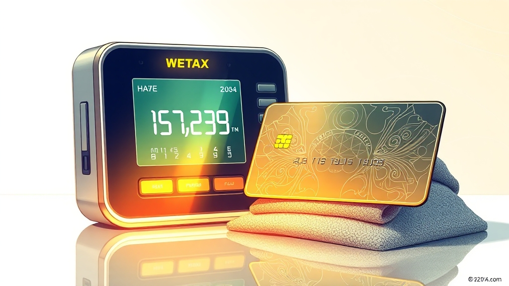 신용카드로 재산세 납부하기 (illustration 스타일)