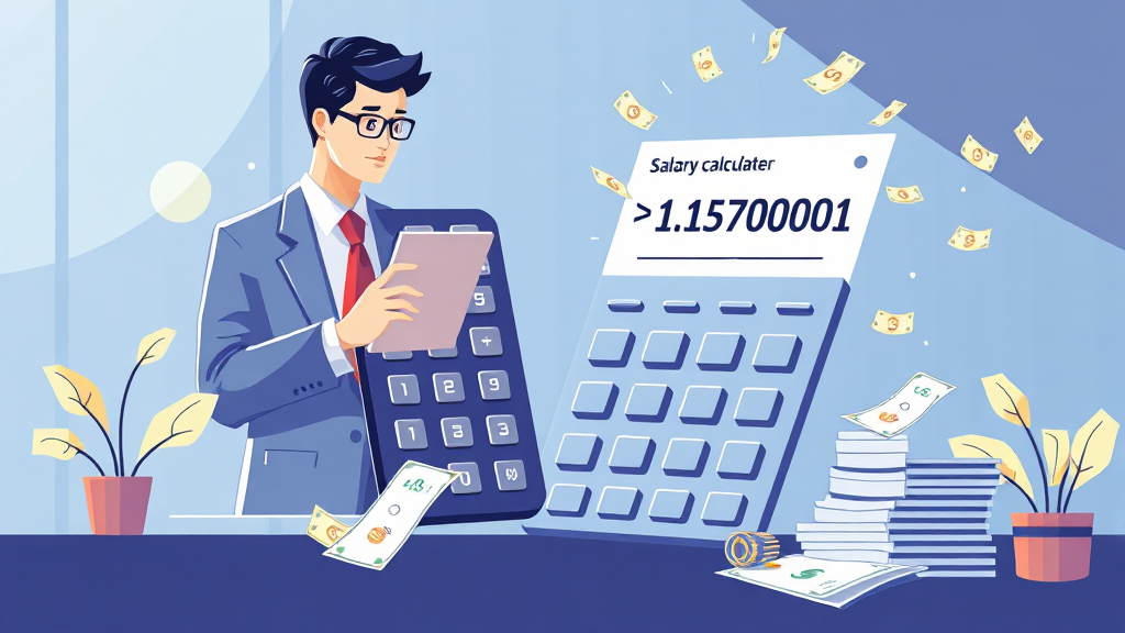 연차수당 계산 방법 (illustration 스타일)