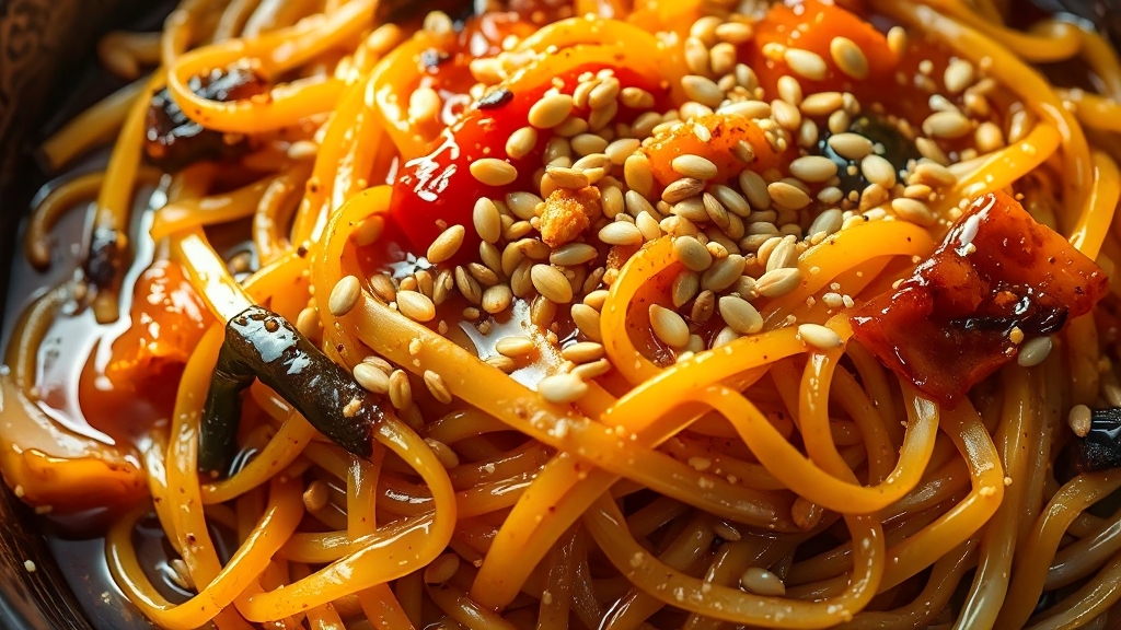 황금비율 양념장 레시피 (realistic 스타일)