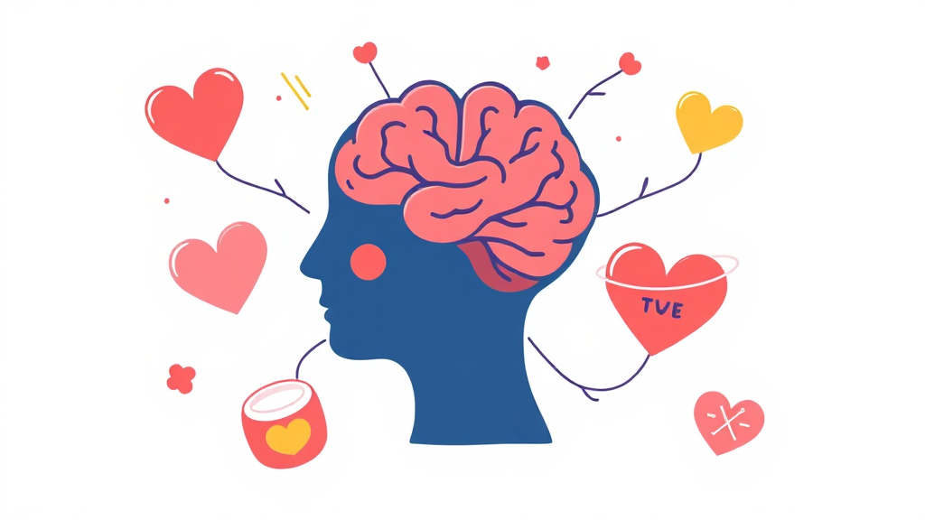 치매 예방을 위한 통합적 건강 관리 전략 (illustration 스타일)