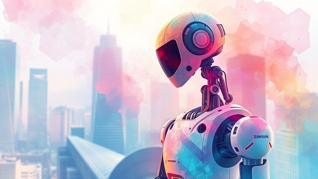 레인보우로보틱스, 어떤 회사? (watercolor 스타일)