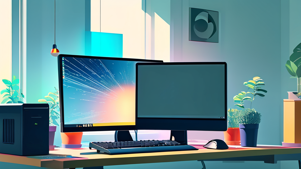 그래픽카드 드라이버 오류 해결 방법 (watercolor 스타일)