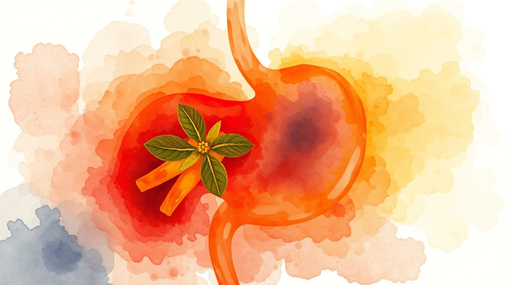 매스틱 유산균 복용법 (watercolor 스타일)