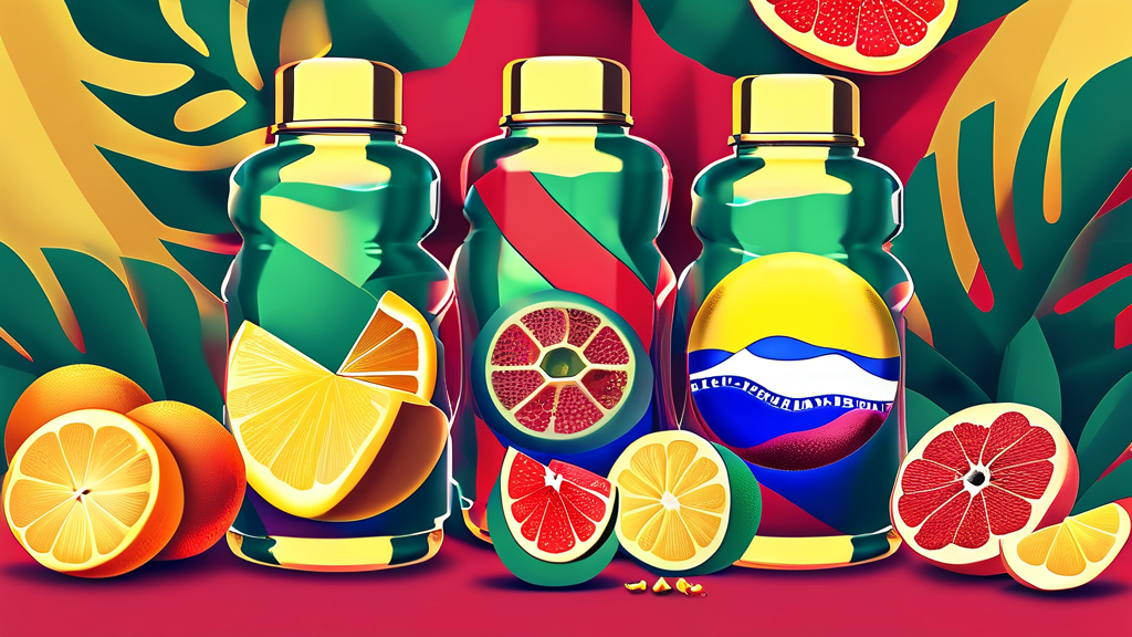 다이어트펜, 수입 통계로 본 시장 동향 (illustration 스타일)