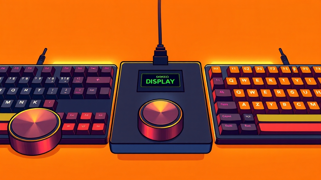 모델별 특징 비교 (F99, F108 Pro, F87 Pro) (cartoon 스타일)