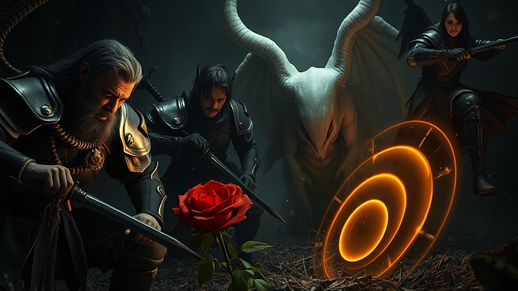 레이드 & 지역 공략 (블랙/화이트 서큐버스) (realistic 스타일)