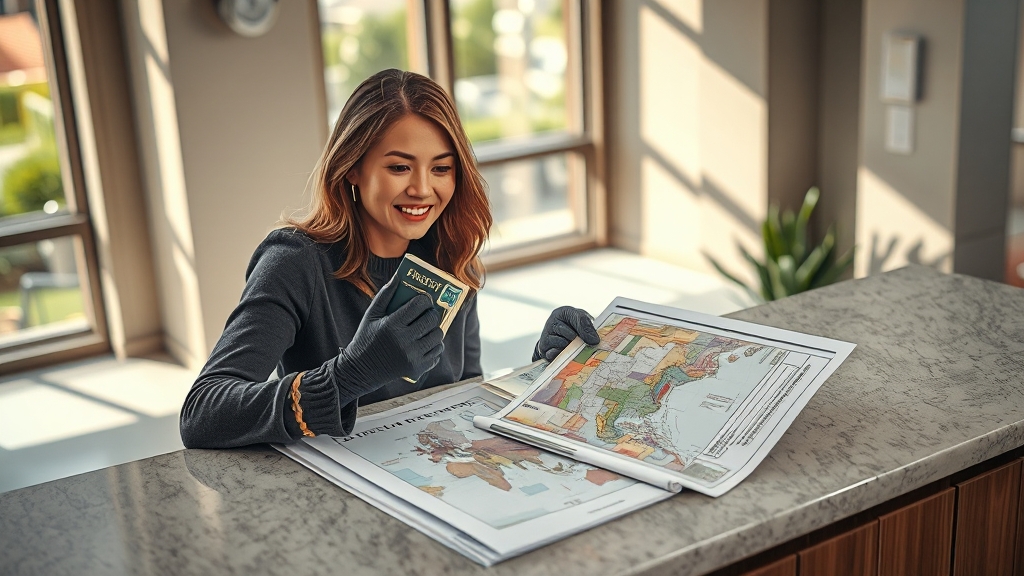 외국인 소비쿠폰 신청 가이드 (realistic 스타일)