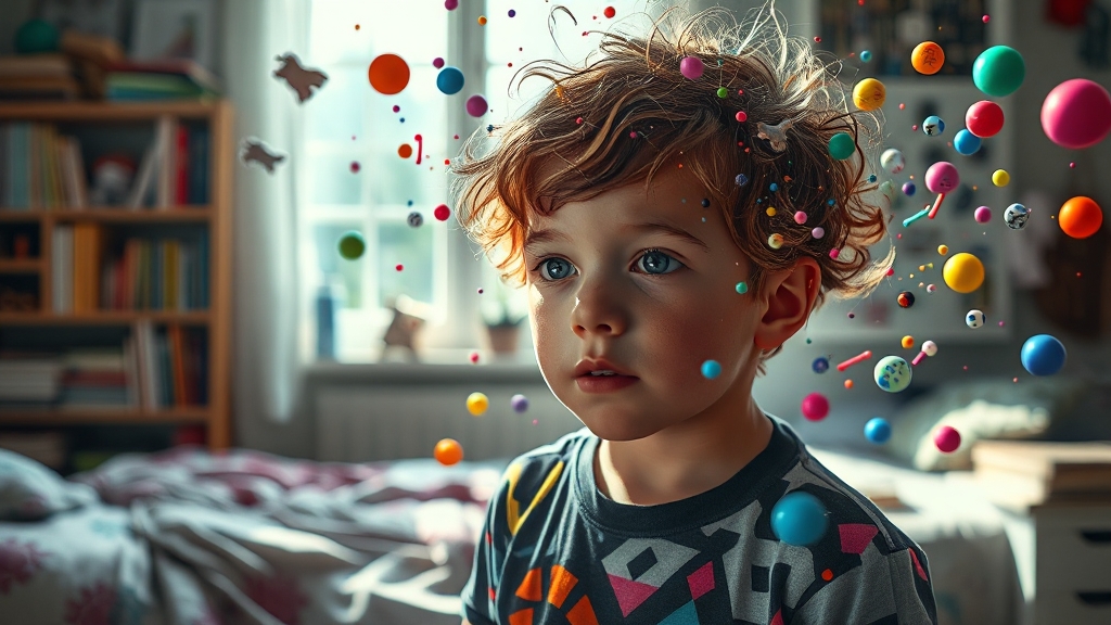 ADHD 주요 증상은 무엇일까요? (realistic 스타일)