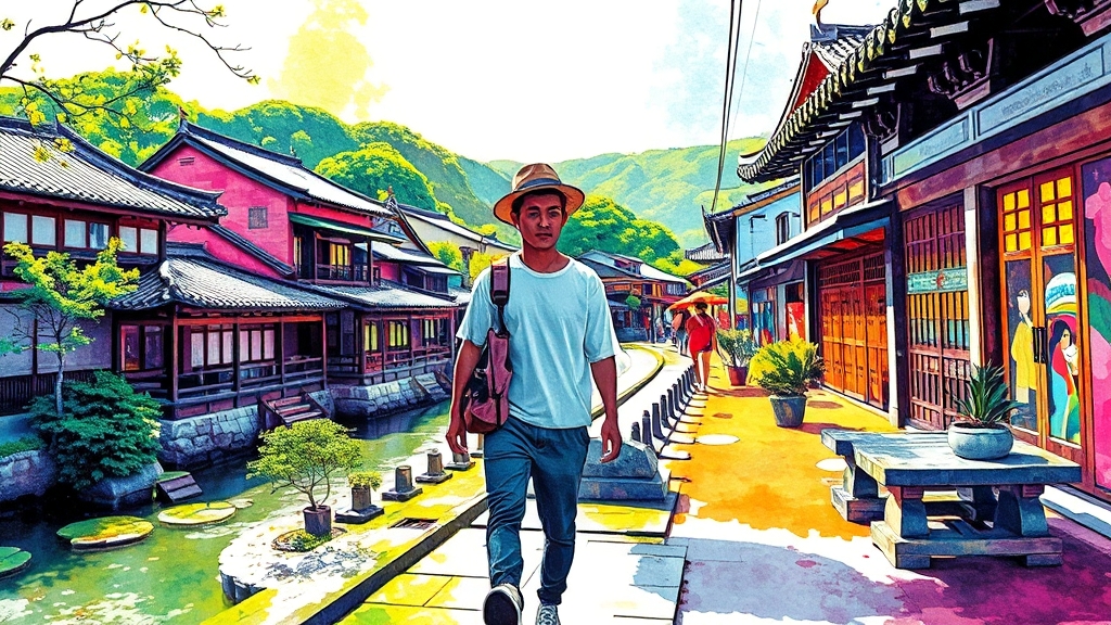 촬영지 주변 관광 코스 & 교통 정보 (popart 스타일)