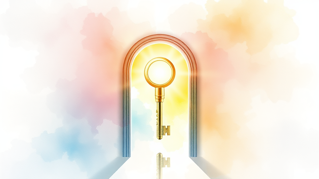 취업 필수 자격증 종류 및 조건 (watercolor 스타일)