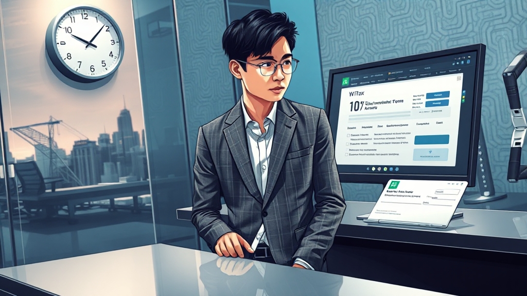 지방소득세도 잊지 마세요 (illustration 스타일)