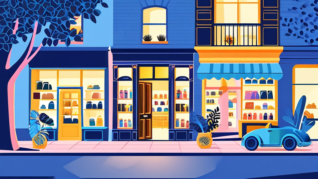 어디서 사용할 수 있나요? 민생지원금 사용처 및 제한 사항 (illustration 스타일)