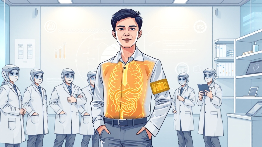 당뇨 진단 솔루션의 임상적 가치 (illustration 스타일)