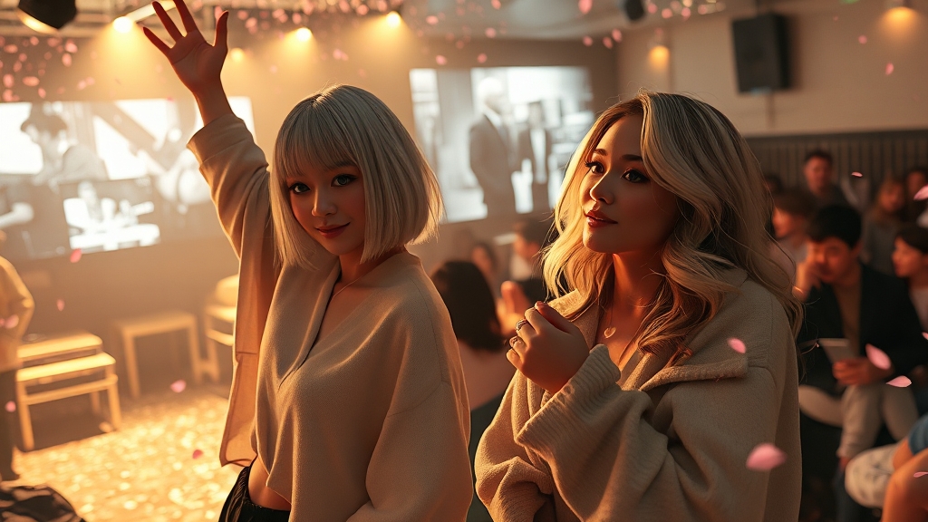 유럽 투어 비하인드 스토리 (realistic 스타일)