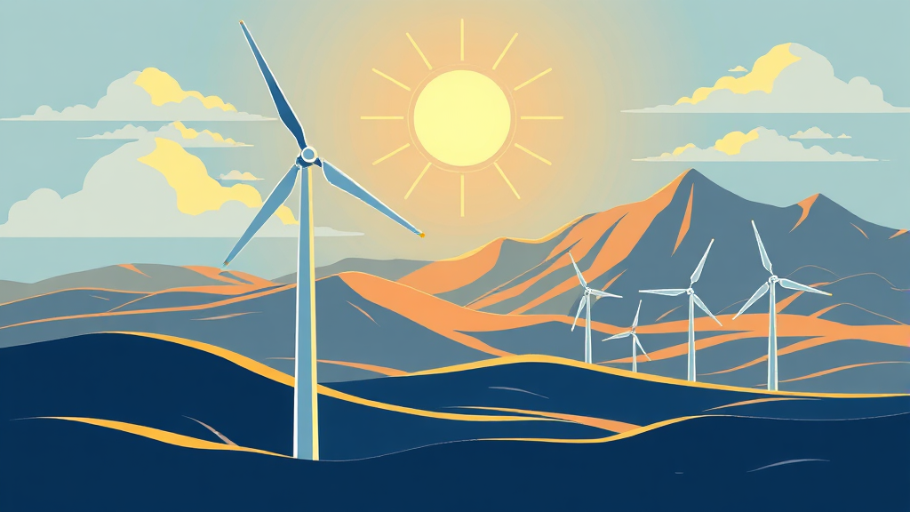 씨에스윈드, 실적 개선 전망은 밝아요! (illustration 스타일)