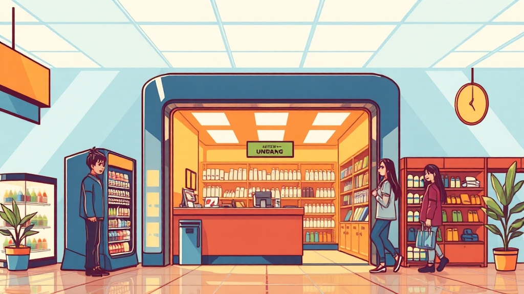 트렌드 및 미래 전망 (cartoon 스타일)