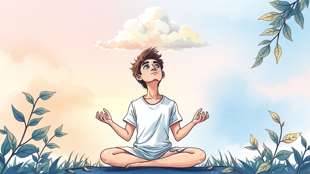 부정적 감정, 생각 다루기 (cartoon 스타일)