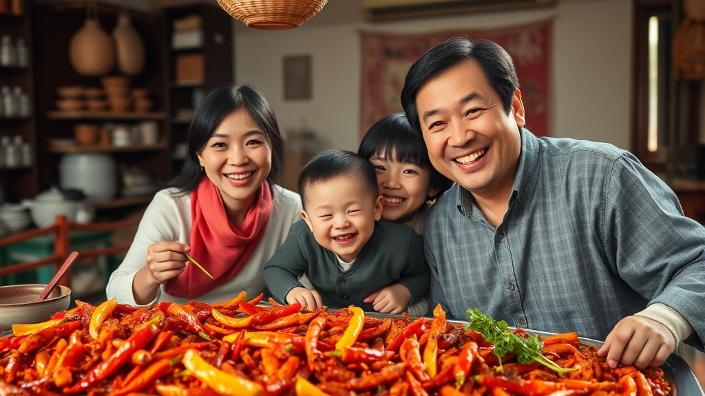 김장 준비물 완벽 정리 (realistic 스타일)