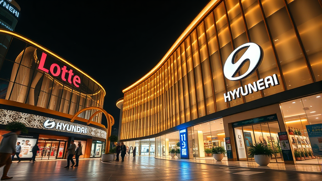 롯데 vs 현대, 전략은? (realistic 스타일)