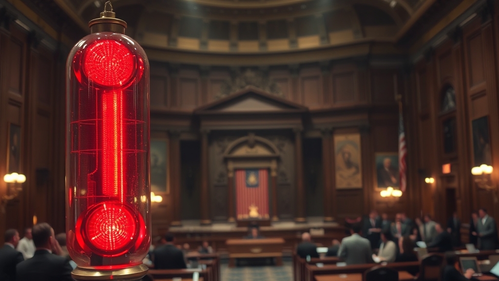 예산안 협상 난항 (realistic 스타일)