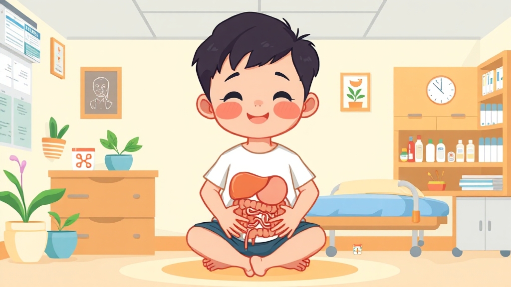 전문적인 의학적 접근 (cartoon 스타일)