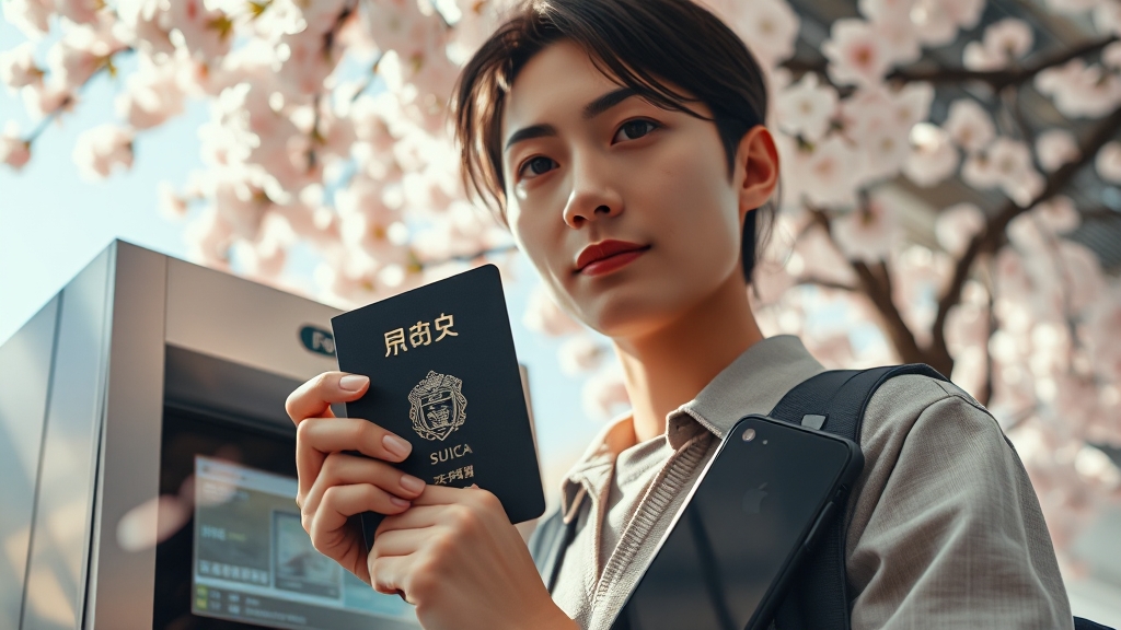 교통카드 구매 & 발급 방법 (realistic 스타일)