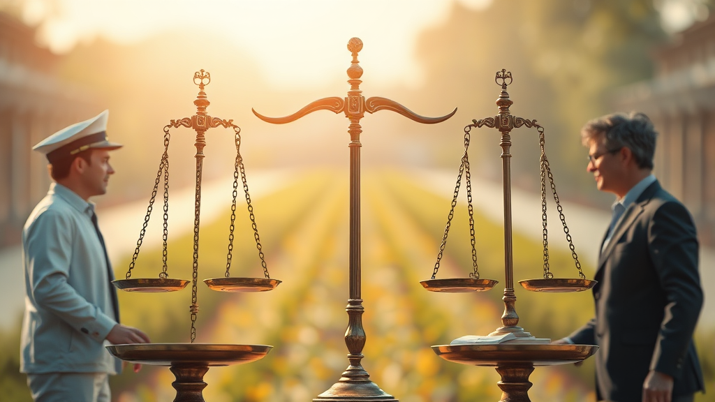 미래를 위한 선택: 공무원과 공무직, 무엇을 고려해야 할까? (realistic 스타일)