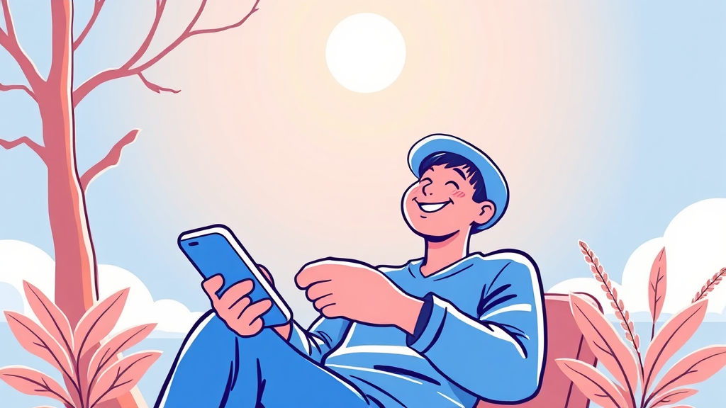 농협 인터넷뱅킹 소개 (illustration 스타일)
