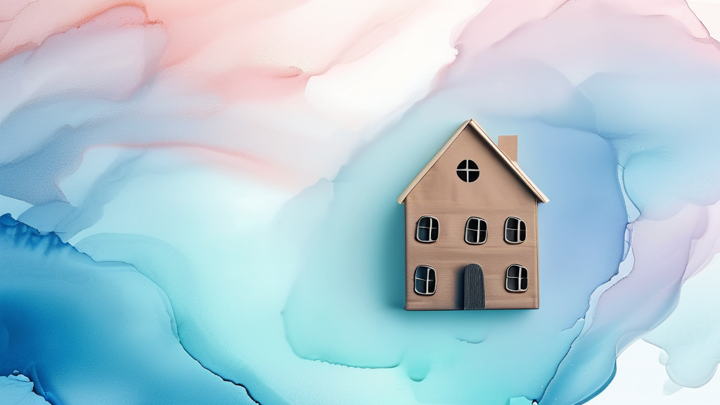 금리, DSR, 소득 증명: 대출 한도에 영향을 미치는 핵심 요소 (watercolor 스타일)