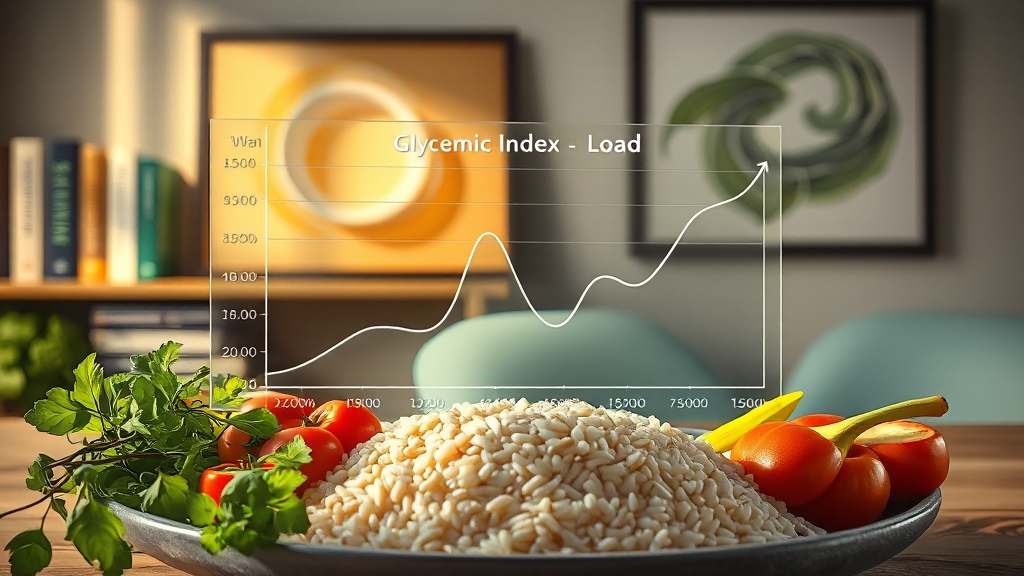 GI/GL 지수: 선택의 핵심 (realistic 스타일)