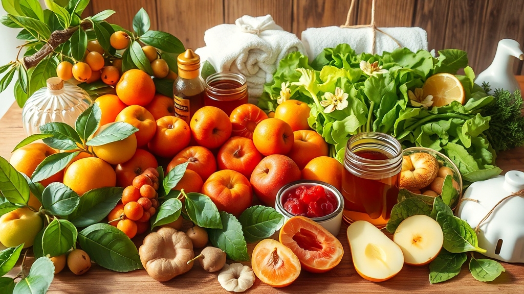 비파열매, 차와 요리로 즐겨보세요! (realistic 스타일)