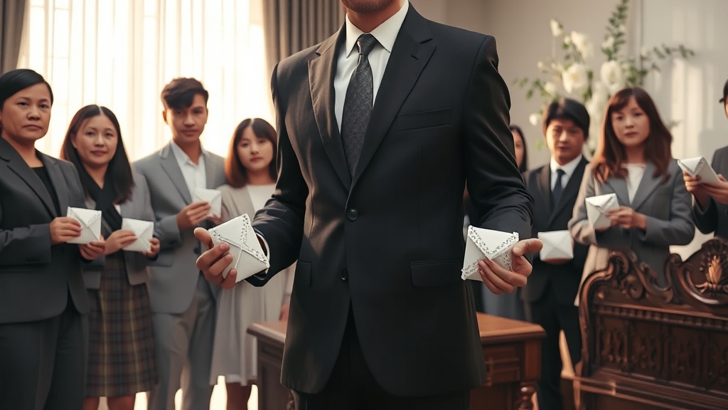 장례식장 예절 Q&A (realistic 스타일)