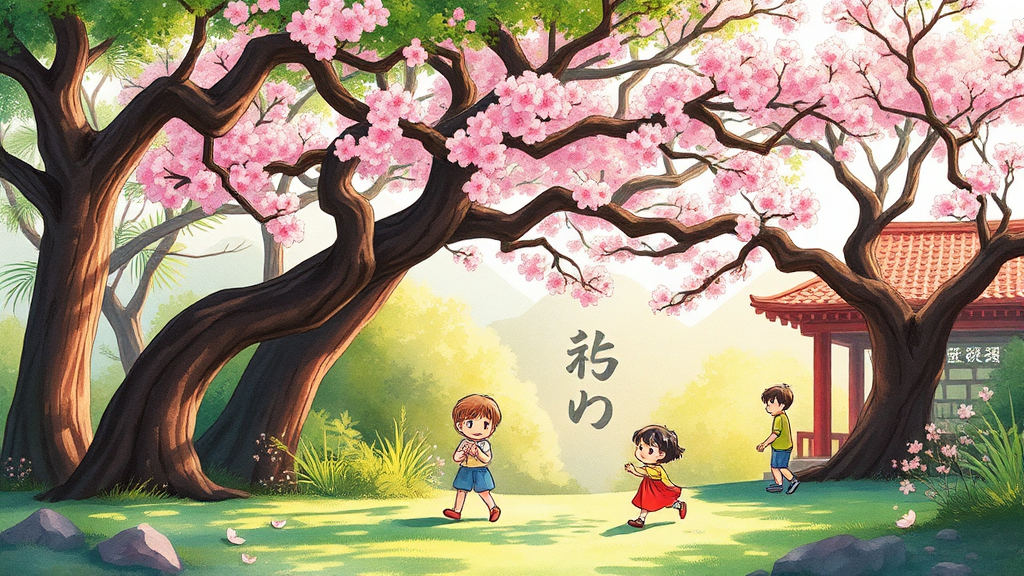 주요 시설 및 볼거리 (cartoon 스타일)