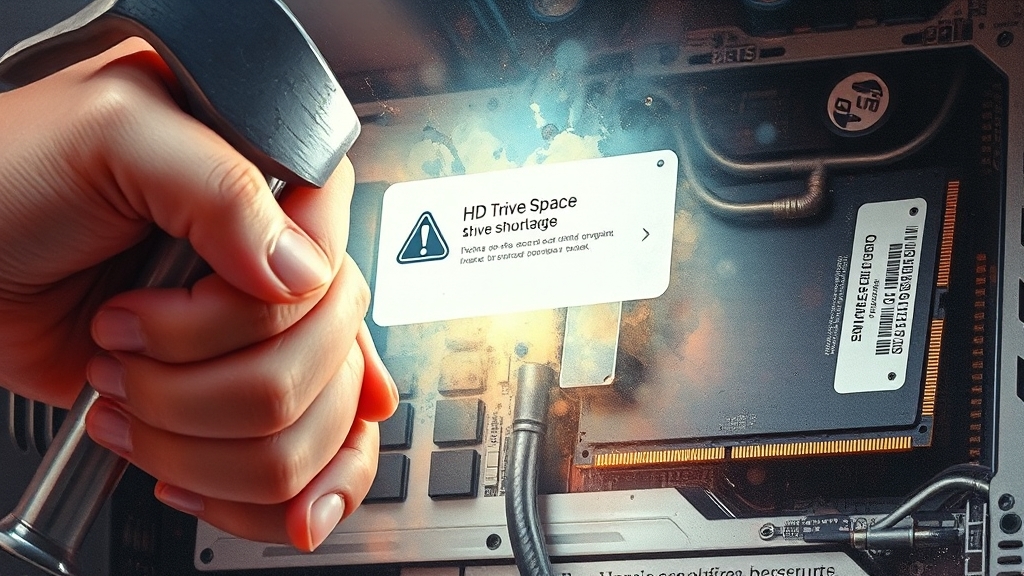 하드웨어 문제 진단 (watercolor 스타일)