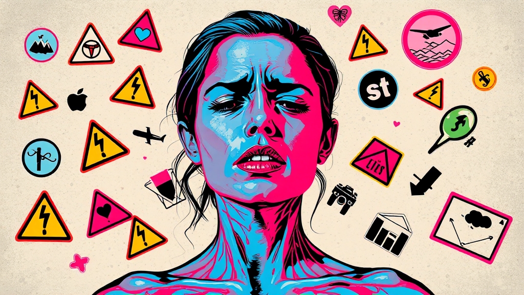 다리 저림, 왜 생길까요? (popart 스타일)