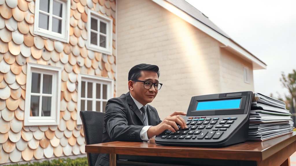 대출 활용 시 주의사항 (realistic 스타일)