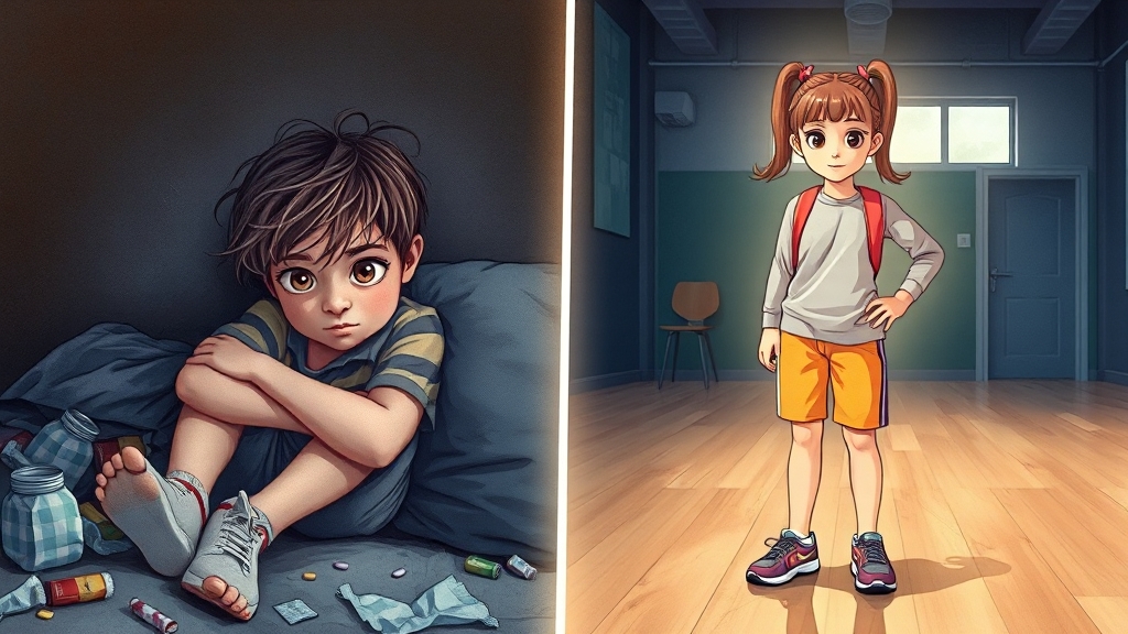 키 성장 방해 요소, 무엇이 있을까? (illustration 스타일)