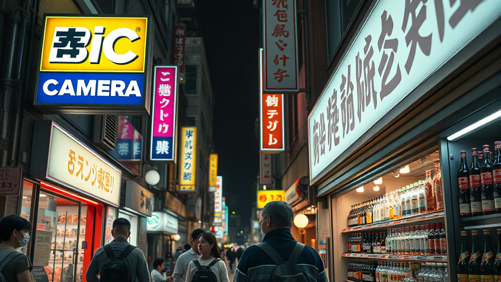 쇼핑 필수 코스 (realistic 스타일)