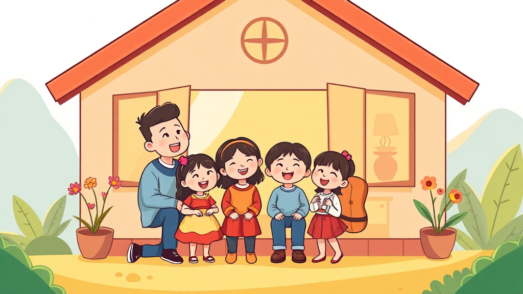 보금자리론 대출 자격 (cartoon 스타일)