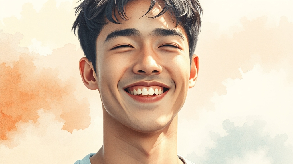 면역력 강화, 입안 건강 회복 전략 (watercolor 스타일)