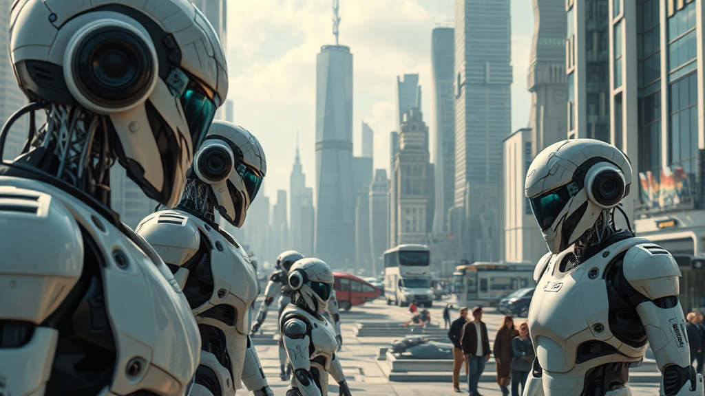 CES 2026, 피지컬 AI 개요 (realistic 스타일)