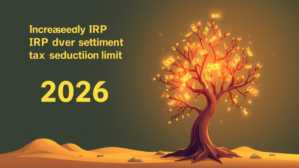 IRP 세액공제 한도 상향 (2026년) (illustration 스타일)