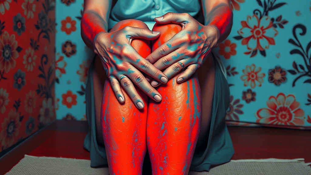 관절염, 왜 생기는 걸까요? (popart 스타일)